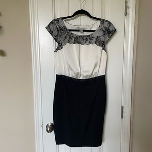 Sophisticated H&M Dress - Blouse & Pencil Skirt Look - Size 8